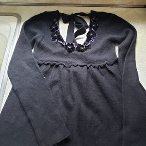 Free People Open Back Sweater